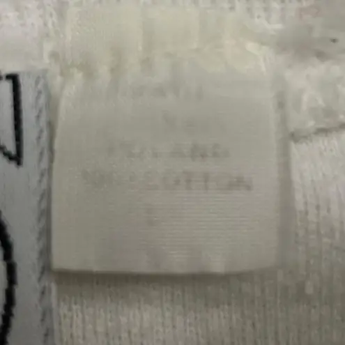 Cambridge Knits White Turtleneck Shirt - Size Large