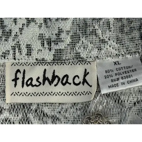 Women's Silvery Floral Brocade Blazer Jacket Size XL Elegant Holiday Corporate Gray