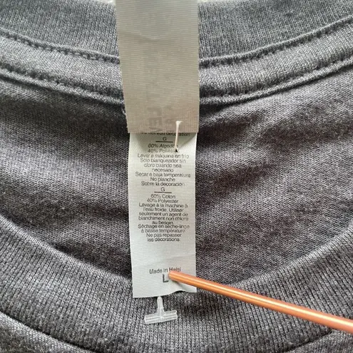 Next Level Apparel Austin City Limits Women Large Grey Crewneck Pullover T-Shirt