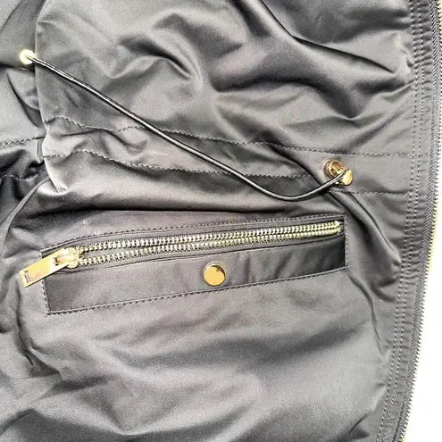 Love Token NWT Tanya Black Reversible Nylon Faux Fur Parka Jacket XS