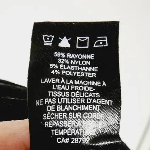 Fenn Wright Manson J614 Black & White Winter Print Skirt 8