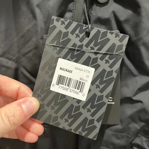 Mackage Womens Black Down Mavi Jacket Size Medium (MAVI-STR)