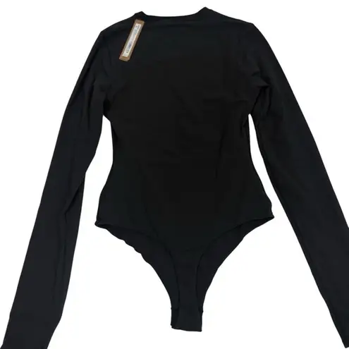 SKIMS $116 NWT fits everybody LONG SLEEVE CREW NECK BODYSUIT S