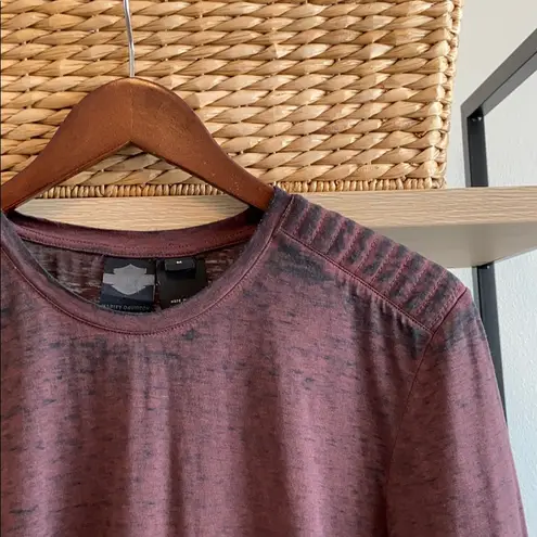 Harley Davidson NWOT Harley-Davidson TieDye Quilted Shoulder Top M