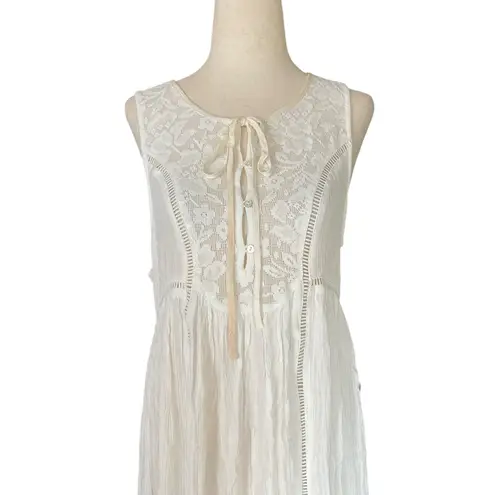 Cotton Candy LA Lace High Low Cover Up Size M