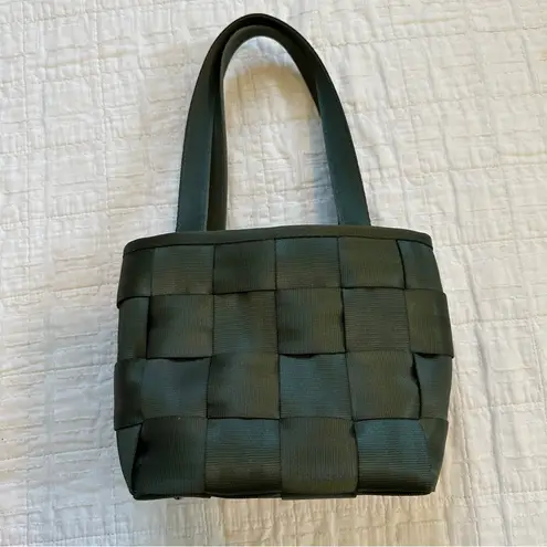 Vintage Harvey’s The Original Seatbelt Tote Bag Dark Green