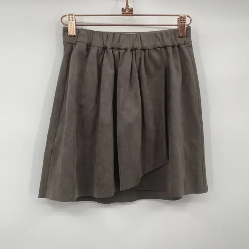 Wilfred  Free Aritzia Nescher Faux Suede Mini Skirt Size XS