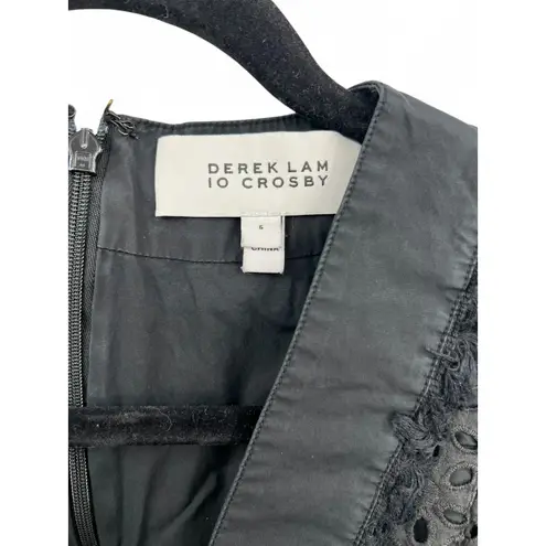 DEREK LAM 10 Crossby 6 Dress Mini Ruffle Layer V