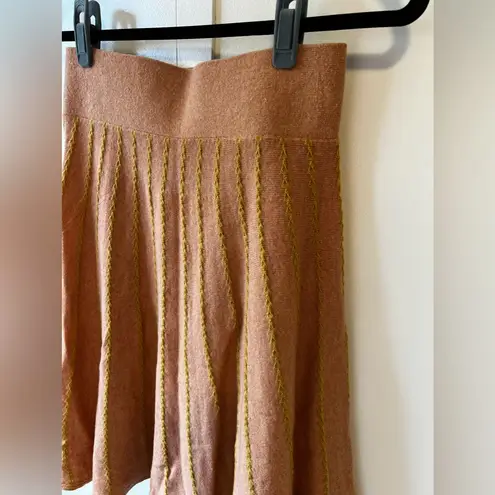 Roolee Women’s Wool Blend Orange Skirt Size Small