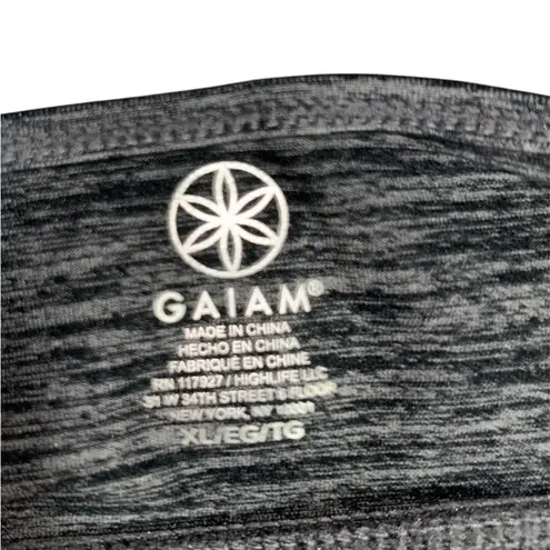 Gaiam ✨NWT✨ Women's Charcoal Sports Bra ~ Size XL