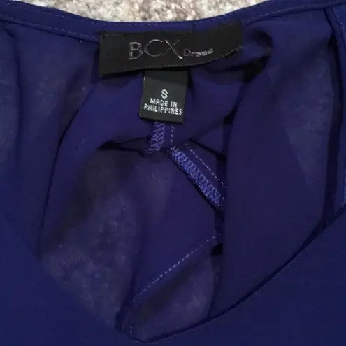 BCX blue dress. NWOT