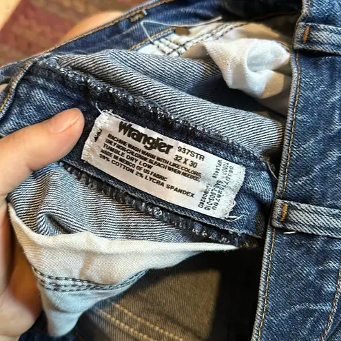 Wrangler  DARK WASH HIGH RISE SLIM FIT WESTERN EQUESTRIAN JEANS COWBOY