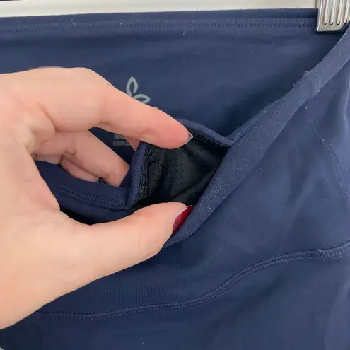 prAna transform yoga Capri leggings nautical dark blue XS