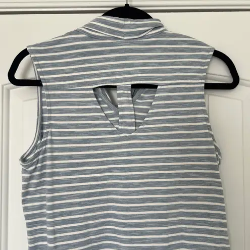 Simply Noelle Nautical Blue And White Striped Dress