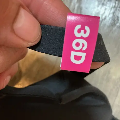 NWT Self Expressions by Maidenform Black Lace Trim Underwire Bra 36D Size undefined