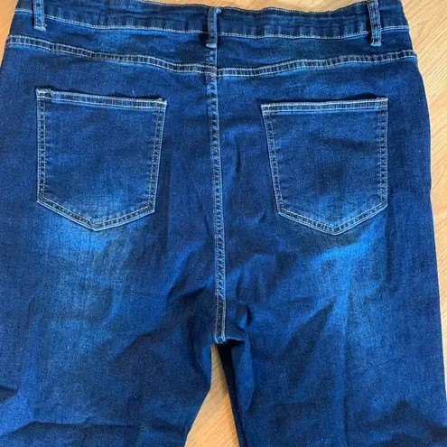 Shein Curve distressed‎ jeans Size undefined