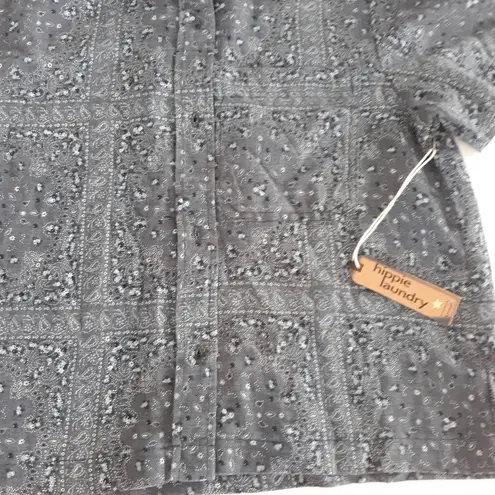 Hippie Laundry Camp Style Shirt Top XS