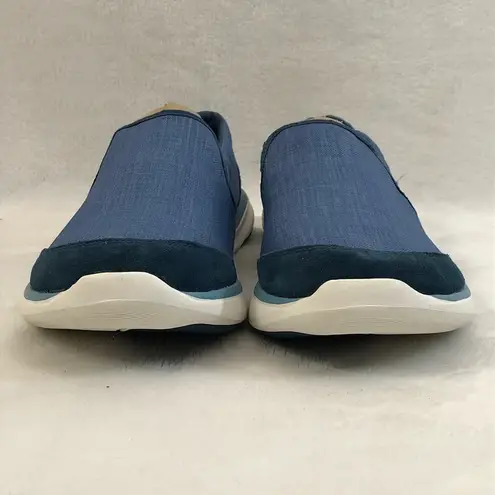 Teva  Wander Blue & White Casual Comfort Slip-On Shoes 1010240 Women's Size 10.