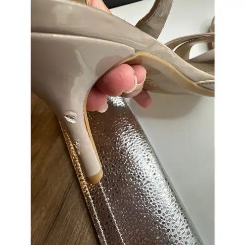 Calvin Klein Women's  Beige kitten 
Heels Size 8