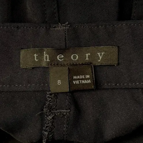 Theory  Size 8 Hannon B Cargo Pants Navy Blue Missing Belt thumbnail 3