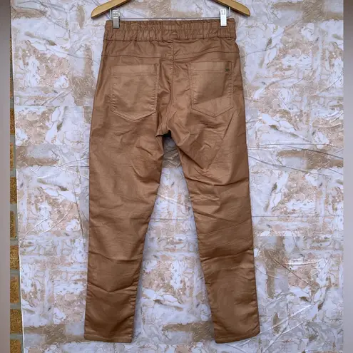 Bevy Flog golden tan drawstring pants size 28