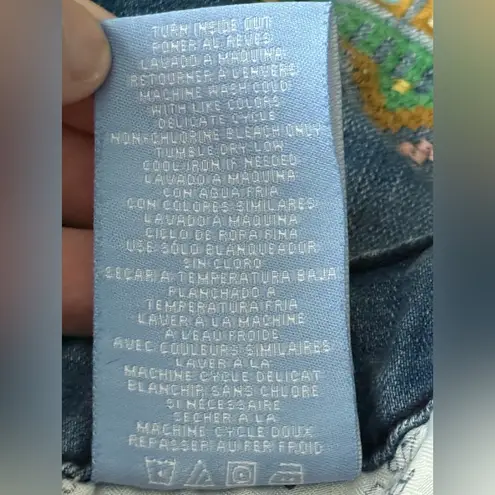 Hydraulic Soho High Rise Denim Skirt Vintage Southwestern Y2K size 10