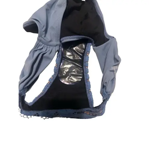 PilyQ New. sky blue lace bikini bottoms. Size small. Retails $76. NWOT