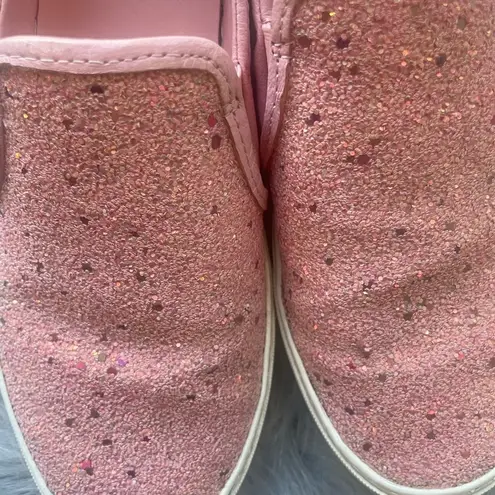 UGG COPY - Pink glitter  slip ons