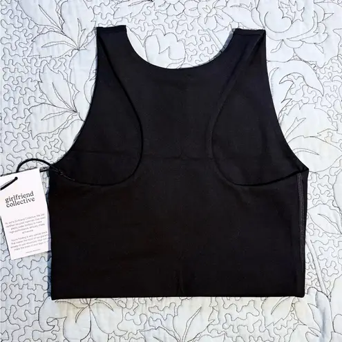 Girlfriend Collective Dylan Racer Back Compressive Crop/Bra - Black NWT ~ XS🧡