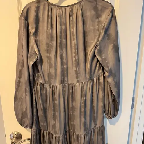 Brochu Walker Gray Long Sleeve Maxi Dress | XS