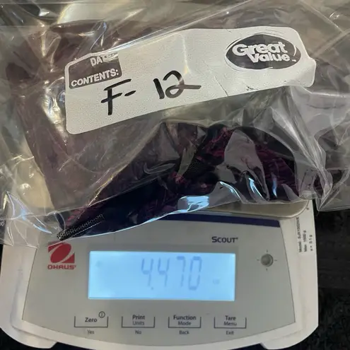 Lululemon Women's Lined Sheer Mesh Inserts Athletic Shorts Sz 6 Purple - Image 8