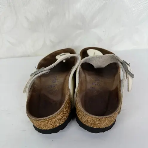 Birkenstock  Gizeh Graceful Pearl White Thong Sandals Size 36 US 5