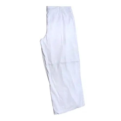 INC International Concepts | Size 18 | White Wide Leg Linen Blend Pull