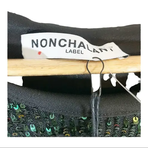 NONchalant Sequin Top Size XS NWT