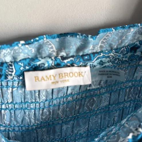 Ramy Brook Sia Printed Midi Dress Medium