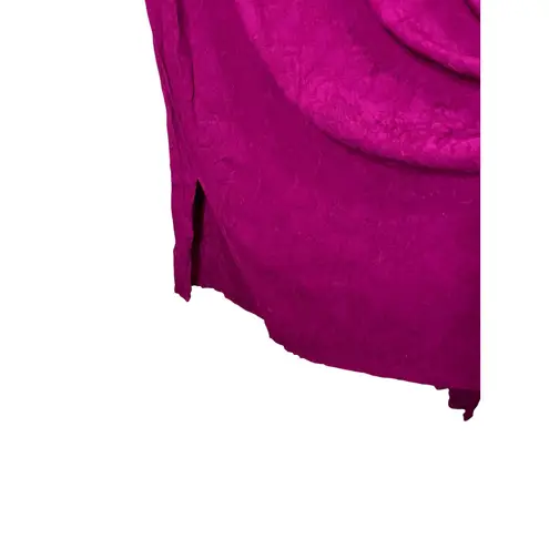 KSL Karin Stevens 2 Piece Dress Set Plus Size 20W Magenta Maxi Dress Blouse Pink