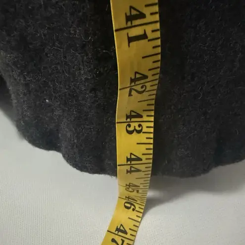 Vintage Donny Brook 100% Wool Long Trench Coat Gray Old Money City Classic 10