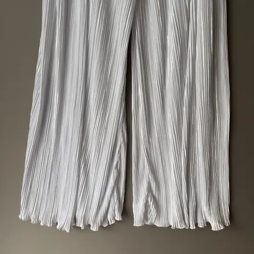 Lucy in the Sky  sz XS White boho wide leg pants‎ with slits NWOT - Image 4