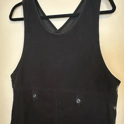 Cabin creek Vintage Corduroy Black Dress