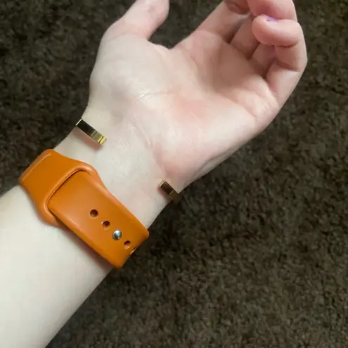 One Planet brass adjustable bracelet Gold