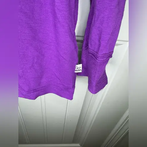 Touch by Alyssa Milano Purple Lakers Long Sleeve Size L