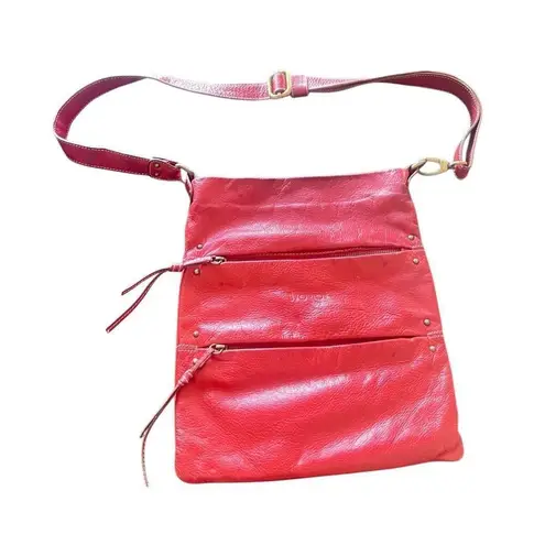 AVORIO Messenger Leather Bag Leather Made In Italy Black