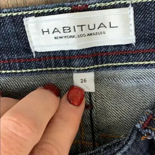 Habitual  Boot Cut Dark Wash Jeans Size 26