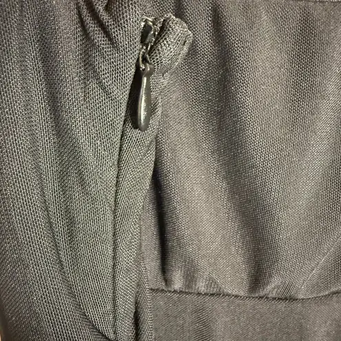 Showpo. Coming For You Mesh Midi Dress Women's 6 Black Formal Cocktail Party