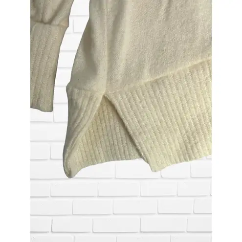 Simply Emma Women's 2X Brushed Tunic Sweater Ivory White New