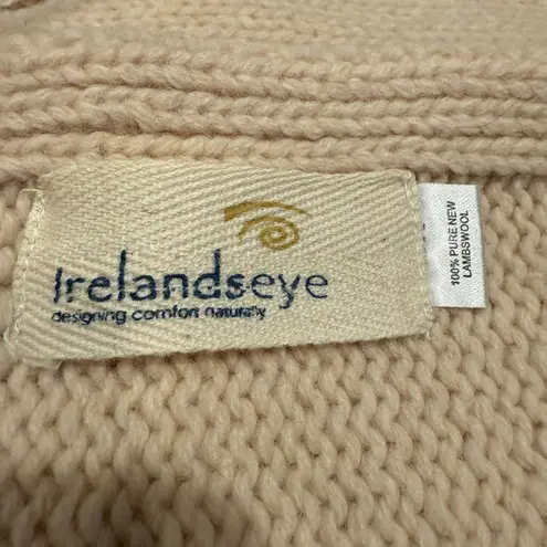 Irelandseye 100% Pure New Lambswool Scarf Pink Sheep Applique Fringe