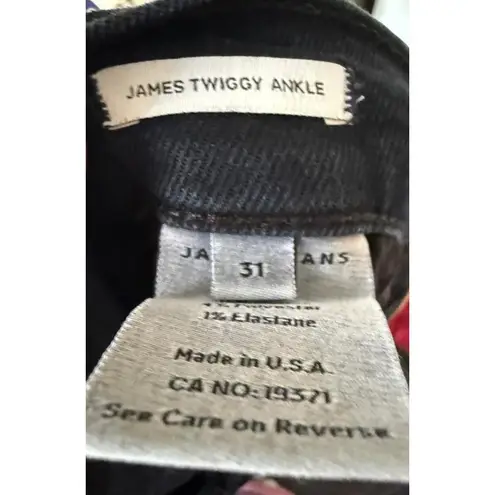 James Jeans New Twiggy Ankle, Size 31