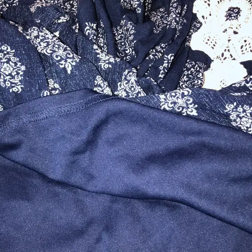 onetheland small blue floral summer shift dress