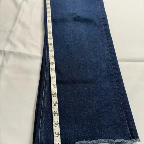Blue Ankle Cropped Jeans Classic Style Size 25