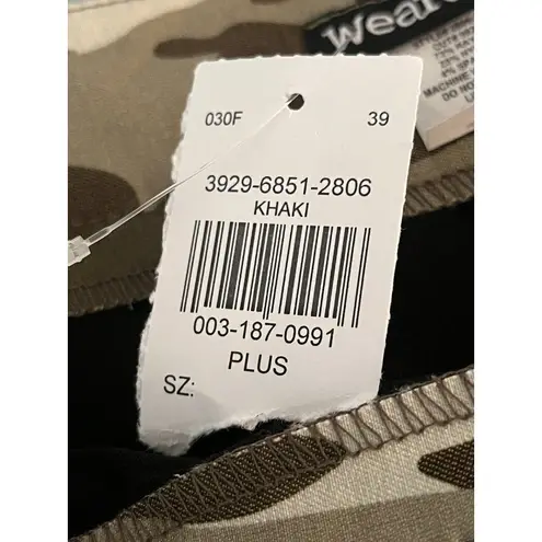 Wearever Mini Skirt Women's 2X Camo Stretch USA Made New With Tags